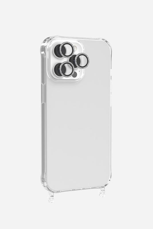 Camera Paillette Argent Argent